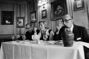 Len Moss (Meat Traders), Mary Berry and Squadron Leader W. (Bill) Gosden (R. A