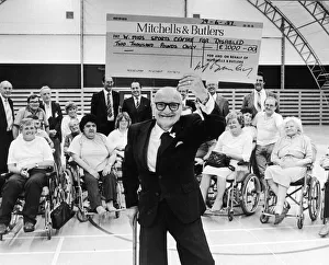 Len Tasker the trustee for the West Midlands Sports Centre for the Disabled