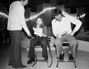 00353 Prints: Lena Zavaroni, aged 11, who will be appearing on a BBC TV Special with The Batchelors