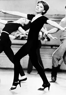 Lena Zavaroni Pop Singer at the Italia Conti Dancing school, Landor Road, London