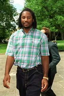 Lennox Lewis Boxing June 98 WBC Heavyweight champion who has been awarded an MBE in