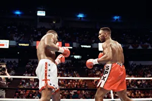 01106 Prints: Lennox Lewis vs. Tony Tucker, billed as Star Spangled Glory