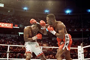01106 Prints: Lennox Lewis vs. Tony Tucker, billed as Star Spangled Glory