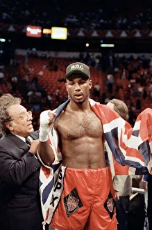 01106 Prints: Lennox Lewis vs. Tony Tucker, billed as Star Spangled Glory