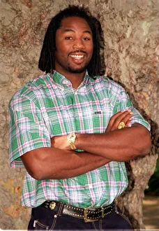 Lennox Lewis World Boxing champion June 1998 after hearing the news he had received