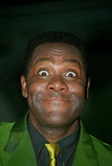 00139 Prints: Lenny Henry Comedian / Actor September 98 At the London Transport Museum