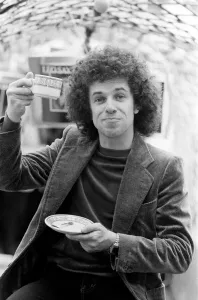 Leo Sayer at a press reception at Wedgies nightclub in the Kings Road, London