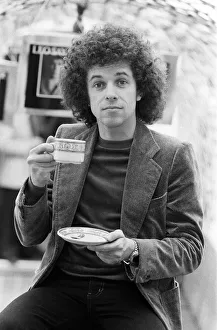 Leo Sayer at a press reception at Wedgies nightclub in the Kings Road, London