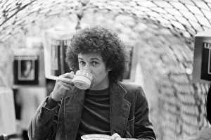 Leo Sayer at a press reception at Wedgies nightclub in the Kings Road, London