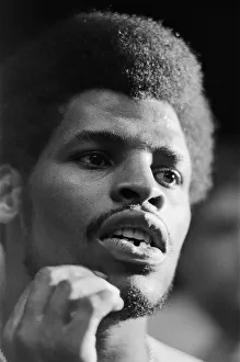Leon Spinks training ahead of his second fight with Muhammad Ali