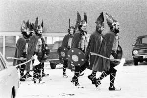 Lerwick Up Helly Aa festival is a tradition that originated in the 1880s