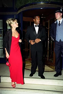 Les Ferdinand Football June 1998 Tottenham and England footballer arriving with