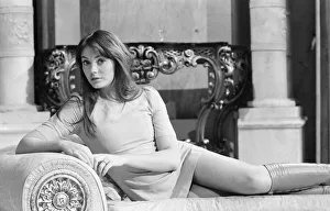 Lesley Anne Down, British actress aged 17 years old, pictured Wednesday 20th October 1971