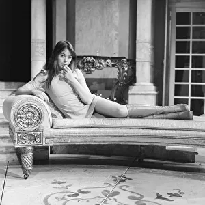 01241 Prints: Lesley Anne Down, British actress aged 17 years old, pictured Wednesday 20th October 1971