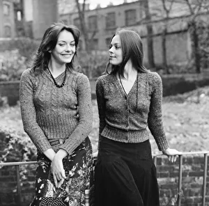 Lesley Anne Down and Jacqueline Tong, British actresses who will be starring in the new