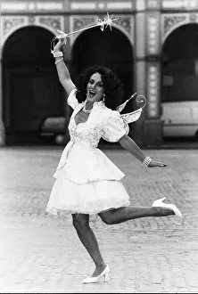 Lesley Joseph Actress Promoting The Panto Dick Whittington