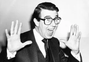 Leslie Crowther actor and TV presenter - February 1988 dbase