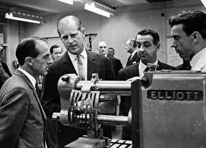 Leslie Jenkins talks to Prince Philip, Duke of Edinburgh