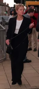 Leslie Lloyd former wife of Kevin Lloyd actor arrives at Burton on trent town hall for