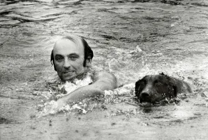 Determination Prints: Leslie Nile is a long distance swimmer who plans one day to swim the English channel with