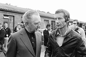 01270 Prints: Lester Piggott and trainer Vincent O Brien at Epsom Racecourse, Tuesday 6th June 1978