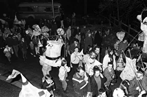 Procession Prints: Let there be light... the thrills and spills of the circus came to Slaithwaite for