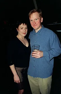 Letitia Dean Actress March 98 At the Rocky Horror Show with other actor Matthew