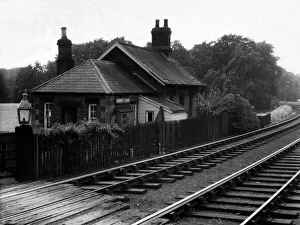 The level crossing at Sandy Lane, near Wetheral on 10th July 1962