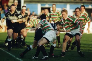 00354 Prints: Lewis Moody, (3rd from right) English international rugby union rugby player
