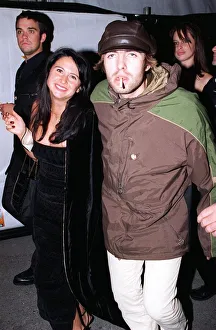 Liam Gallagher lead singer of Oasis at the party for the MTV European Music Awards in