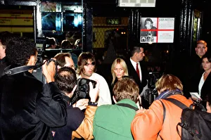 Circus Prints: Liam Gallagher and Patsy Kensit at the launch of The Rolling Stones video