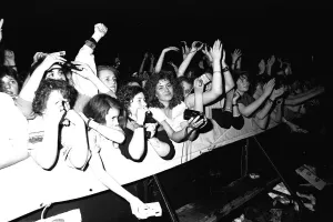 Lib - Boy Band New Kids on the Block perform at Whitley Bay Ice Rink 27 April 1990