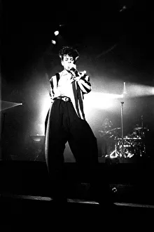 Lib - Boy Band New Kids on the Block perform at Whitley Bay Ice Rink 27 April 1990
