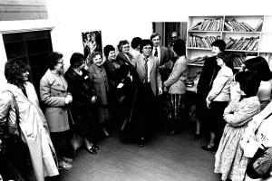 Adoring Prints: Lib - Pop star Cliff Richard was visiting Newcastle on 4th February 1981 to sing