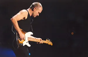 Lib - Singer / songwriter Sting in concert at the Newcastle Arena, 24th November 1996