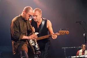 Lib - Singer / songwriter Sting in concert at the Newcastle Arena, 24th November 1996