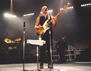 Lib - Singer / songwriter Sting in concert at the Newcastle Arena, 24th November 1996