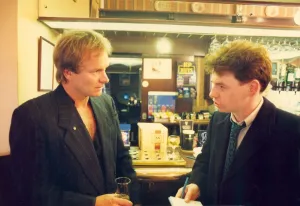 00018 Prints: Lib - Singer / songwriter Sting takes a break from rehearsals in Jesmond, Newcastle
