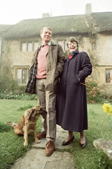 01391 Prints: Liberal Democrat leader Paddy Ashdown at home in Norton-sub-Hamdon, Somerset