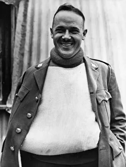 Lieut. Colonel Dollard Menard awarded the DSO for heroism during the Dieppe landings
