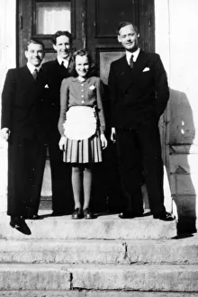 01469 Prints: Lieutenant Kelleher and Lieutenant Stewart Campbell two days after their escape
