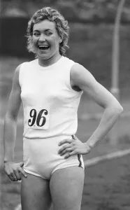 Shorts Prints: Lillian Board all smiles despite coming third in her first mile race at the West London