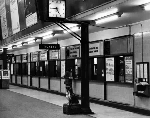 Lime Street Station, Liverpool. 25th February 1975