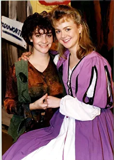 Linda Huntley actress with Vicky Murray actress in Jack and the bean stalk
