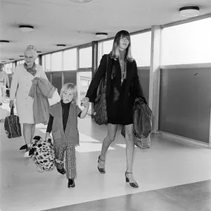 Linda Lawrence (Donovans life-partner) one time girlfriend of Rolling Stones Brian