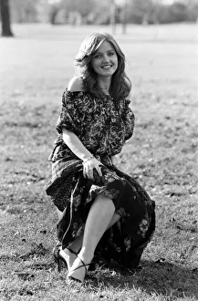 Linda Nolan, of the Nolan Sisters, took in the sunshine in Hyde Park today