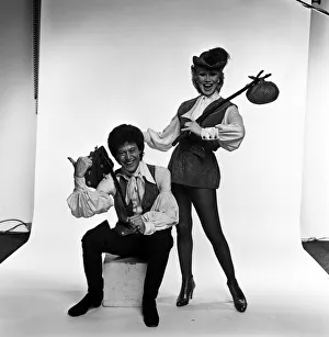 Brother Prints: Lionel Blair and sister Joyce Blair. 3rd December 1981