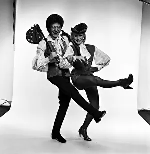 Lionel Blair and sister Joyce Blair. 3rd December 1981
