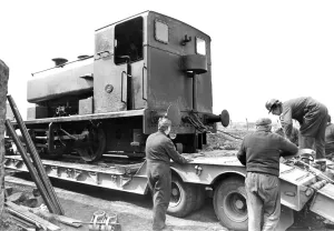 This little 040 tank engine has arrived to double the steam power at the Bowes Railway