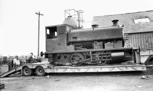 00337 Prints: This little 040 tank engine has arrived to double the steam power at the Bowes Railway
